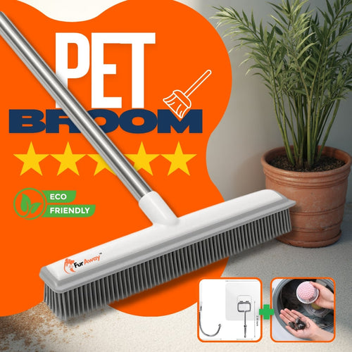 FurAway Pet Hair Broom & Brush + 3 Free Gifts