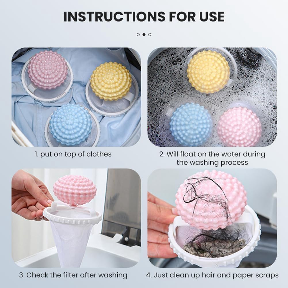 Washing Ball Hair Remover